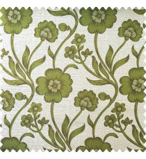 Green brown and cream color beautiful natural Helianthemum scoparium flower texture finished background polyester main curtain